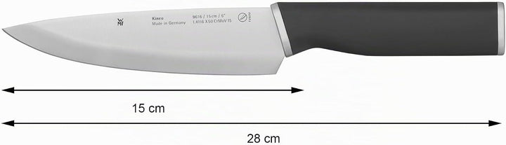 WMF Kineo Kochmesser 28 cm, Made in Germany, Küchenmesser scharf, Performance Cut, Kinetisches Desig