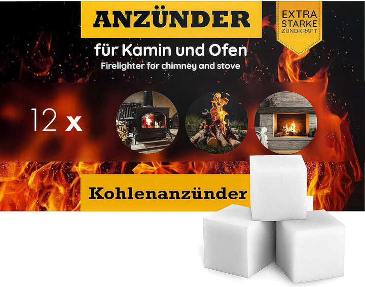 Blumixx Anzündwürfel – Grillanzünder, Kaminanzünder und Kohleanzünder – Perfektes Grill Zubehör für