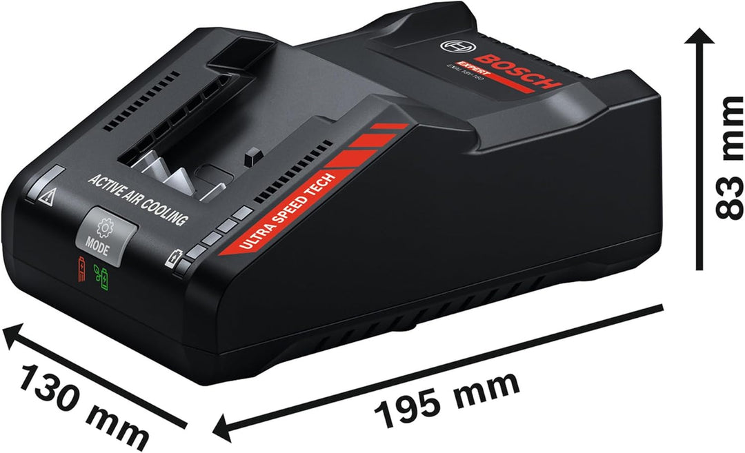 Bosch EXPERT 18V System mobiles, ultraschnelles Parallelladegerät EXAL18V2-160