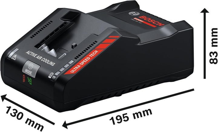 Bosch EXPERT 18V System mobiles, ultraschnelles Parallelladegerät EXAL18V2-160