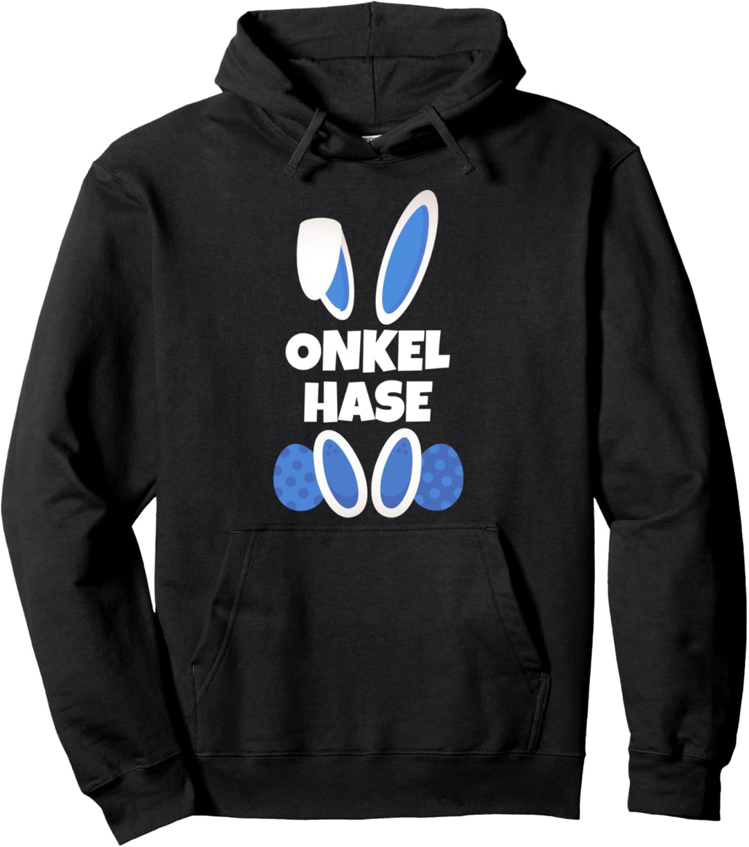 Onkel Hase Osterhase Ostern Familien Partnerlook Oster Pullover Hoodie