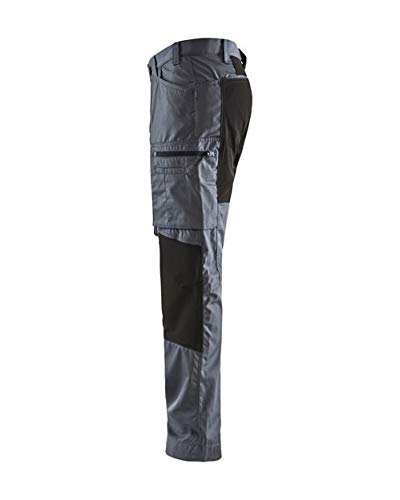 Blåkläder 14591845 Diensthose Stretch, Grau / Schwarz, C46 Gray / Black C46, Gray / Black C46
