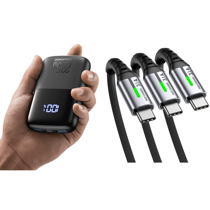 INIU Power Bank, 22.5W Fast Charging 10000mAh PowerBank Klein Aber Stark, PD3.0 QC4.0 Externe handya