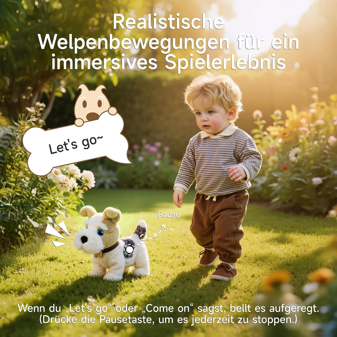 OR OR TU Hund Spielzeug Kinder, Sprachgesteuerte Plüsch Spielzeug Hunde, Elektronische Haustiere, di