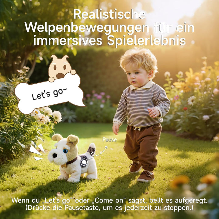 OR OR TU Hund Spielzeug Kinder, Sprachgesteuerte Plüsch Spielzeug Hunde, Elektronische Haustiere, di