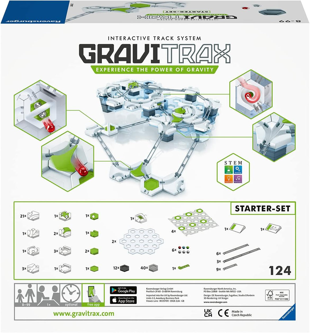 Ravensburger GraviTrax Starter Set - Marble Run, STEM and Construction Toy Kids Age 8 Years and Up -