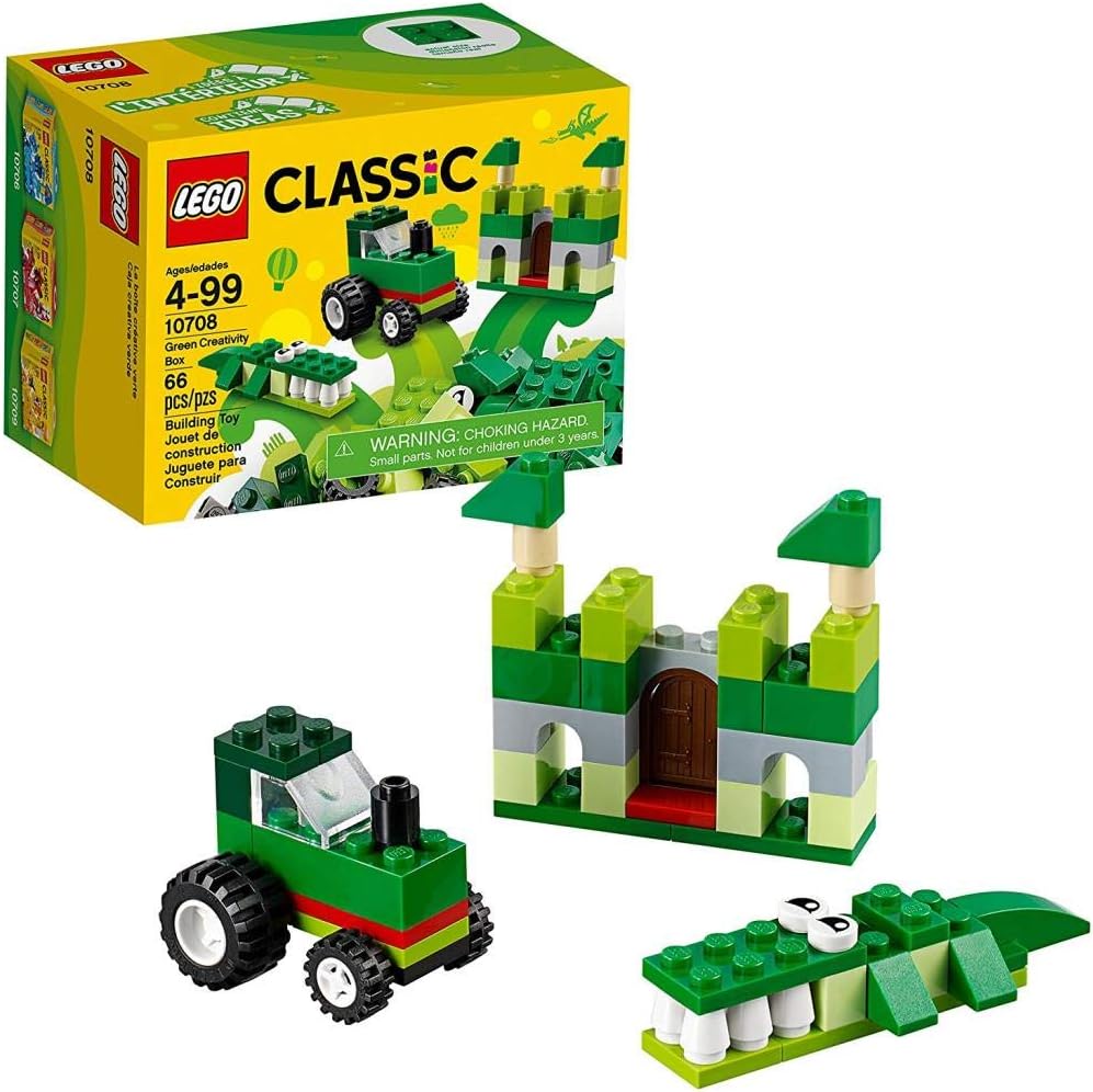 LEGO Classic 10708 - Kreativ-Box, grün, grün