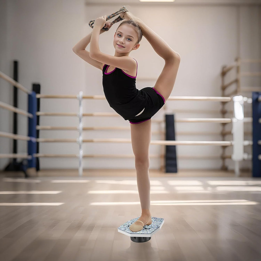 BORISI Cheerleading Balance Trainer, Tragbarer Stunt-Stand als Turngeräte & Turnen Zubehör für Balle