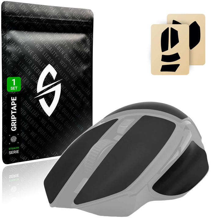 SensoryBoost Maus Grip Tape – kompatibel mit Razer Basilisk V3, Ultimate, Hyperspeed (inkl. Zuschnit