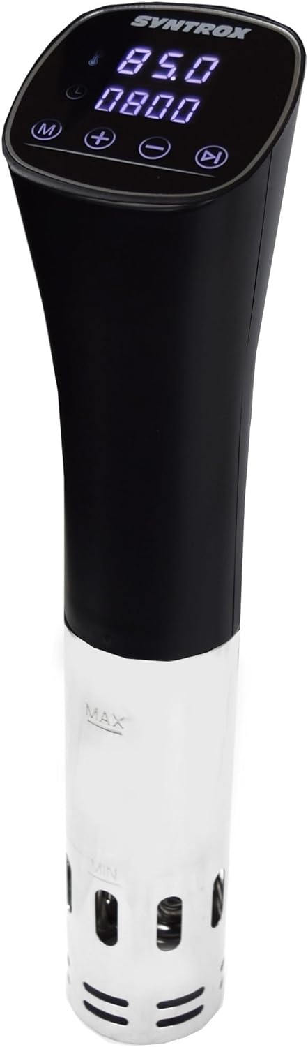 Syntrox Germany Sous Vide Stick, Vakuumgarer, Kochstab, Zirkulator