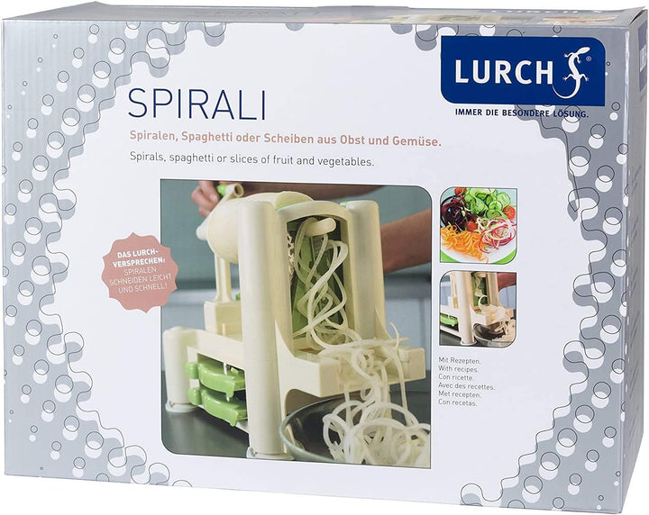 Lurch 10203 Spiralschneider Spirali zum Schneiden von Spiralen aus Obst und Gemüse, Kusnstoff und Ed