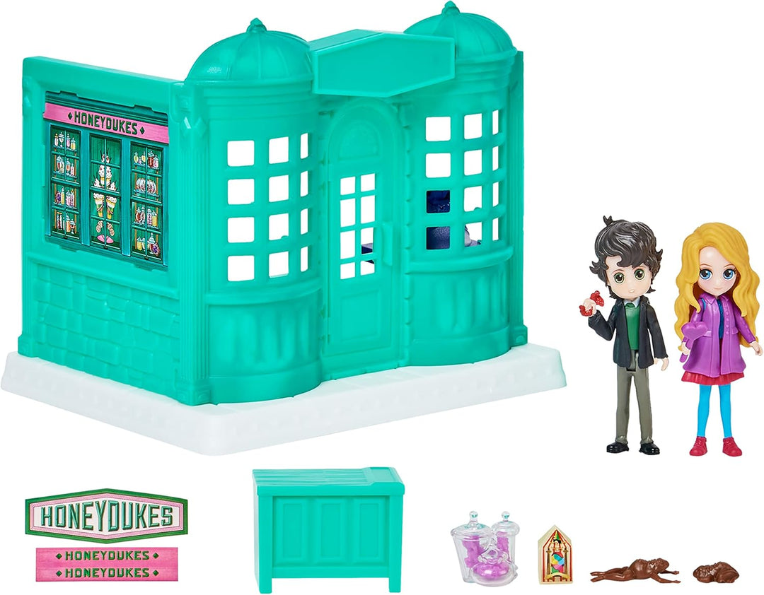 Wizarding World Harry Potter - Honeydukes (Honigtopf) Spielset mit Luna Lovegood und Neville Longbot