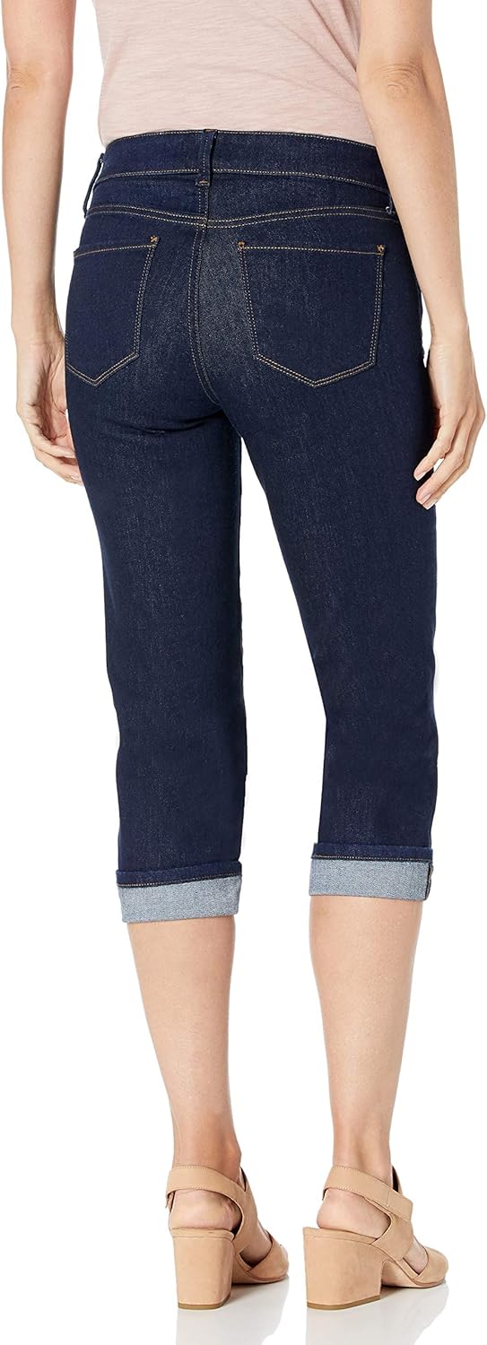 NYDJ Damen Marilyn Crop with Cuff Jeans 28 Spülen, 28 Spülen