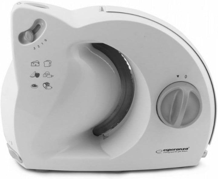 Esperanza EKM017W Slicer Electric Stainless Steel White Plastic Stainless Steel 150 W