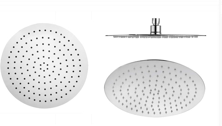 Grünblatt Wellness SPA hochwertige rostlos Edelstahl Kopfbrause Regenbrause Duschbrause (30 cm round