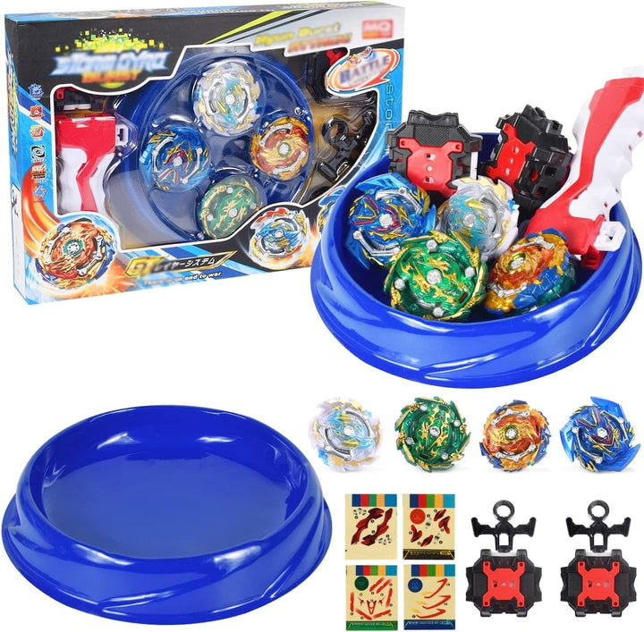 4er Set Storm Ink. 2 Launcher 1 Grip 1 Arena B-133 Ace Dragon B-134 Valtryek B-135 Ashindra B-139 Fa