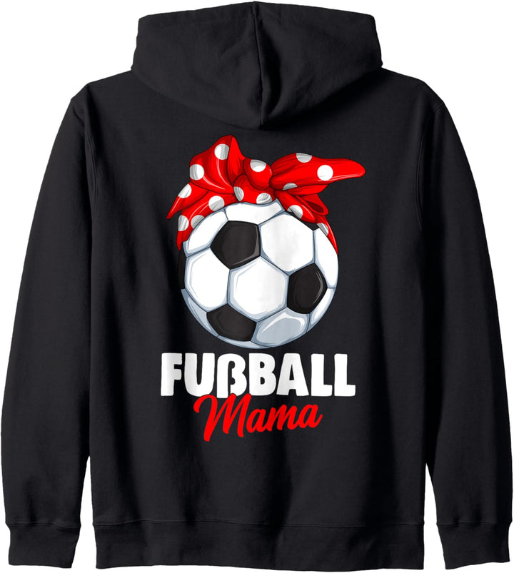 Fussball Mama Fussballer Mutter Kapuzenjacke