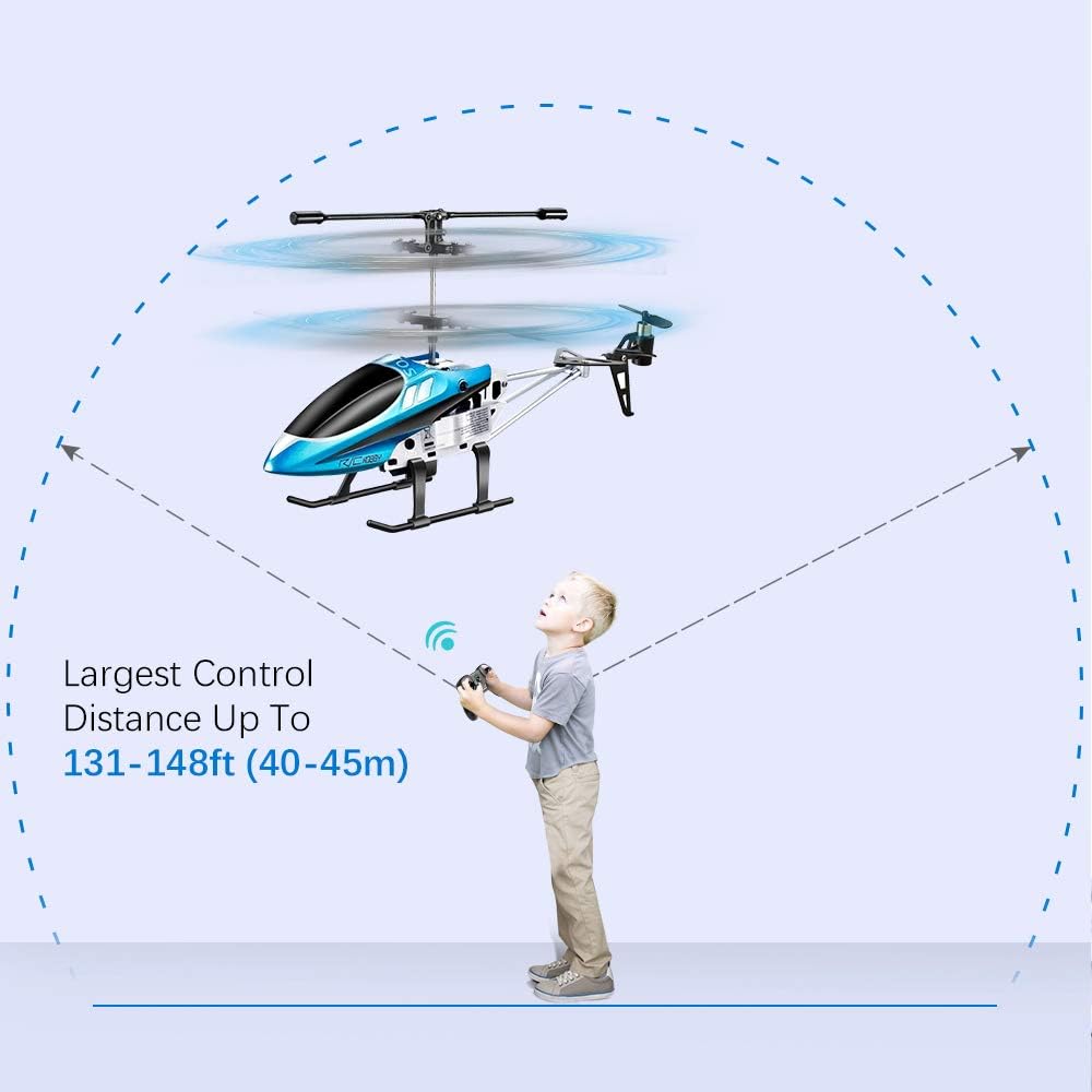 VATOS Hubschrauber Ferngesteuert Indoor RC Helikopter Spielzeug Ferngesteuert Mini Helikopter Flugze