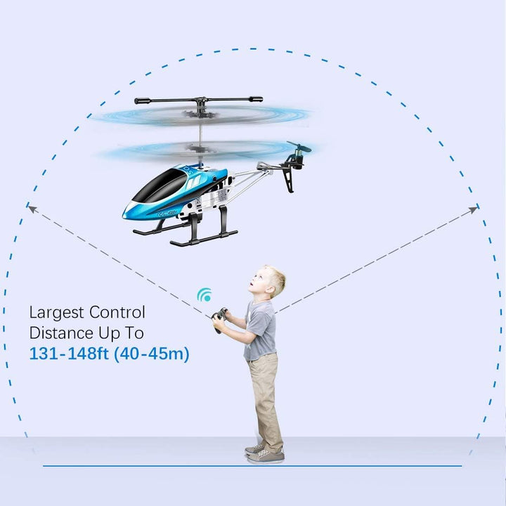 VATOS Hubschrauber Ferngesteuert Indoor RC Helikopter Spielzeug Ferngesteuert Mini Helikopter Flugze