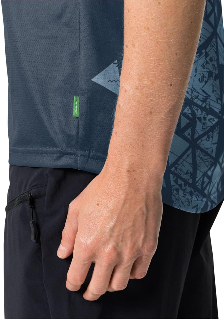 VAUDE Damen Women's Moab T-Shirt Vi T-Shirt, 42 Blue Gray