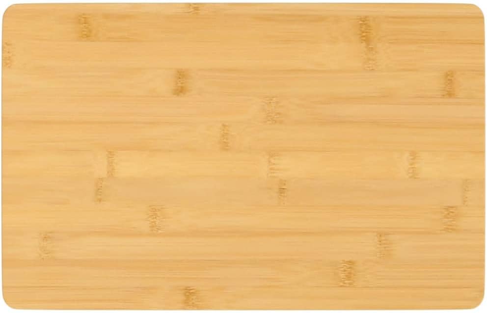 Mangloder Frühstücksbrettchen 6 Stk. Bambus 22 x 14 x 0,8 cm mit natürlichem Öl-Finish, für Frühstüc