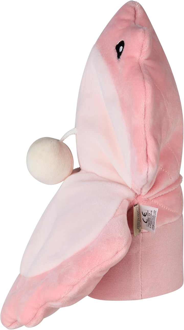 Sterntaler Handpuppe Muschel aus weichem Flausch, Kinder- und Babyspielzeug, wattiert mit Polyesterw