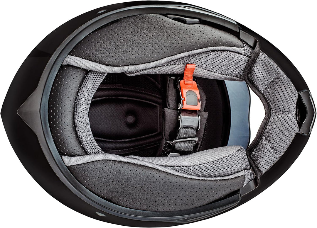 ATO-Moto Montreal Schwarz matt Grösse S M L XL Klapphelm mit Doppelvisier System und der neusten Sic