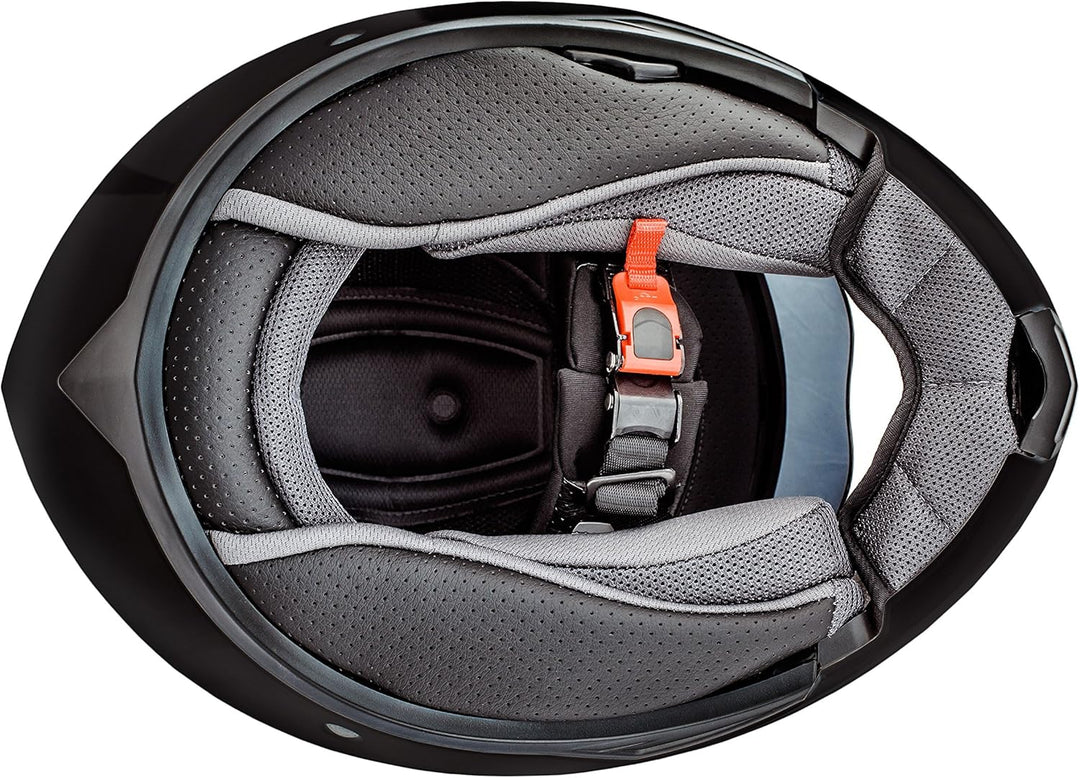 ATO-Moto Montreal Schwarz matt Grösse S M L XL Klapphelm mit Doppelvisier System und der neusten Sic