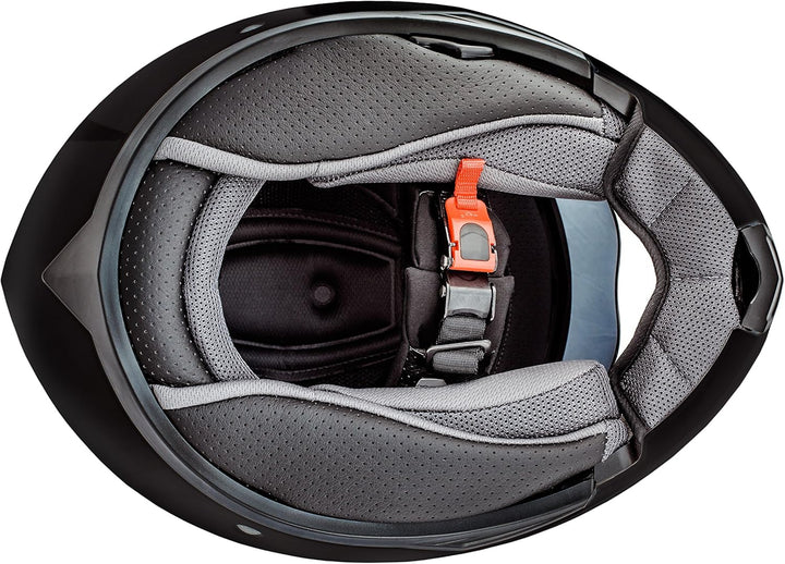 ATO-Moto Montreal Schwarz matt Grösse S M L XL Klapphelm mit Doppelvisier System und der neusten Sic