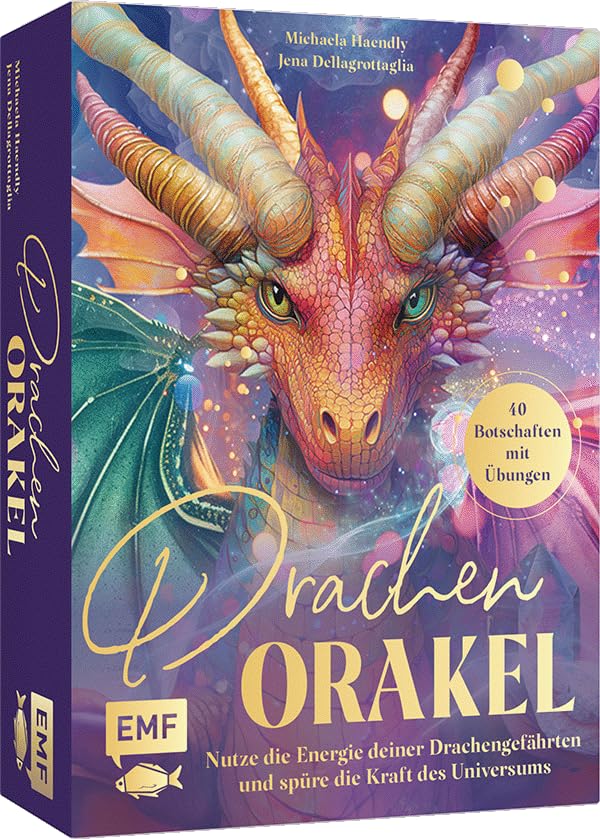 Orakel-Kartenset: Drachen-Orakel | Nutze die Energie deiner Drachengefährten und spüre die Kraft des