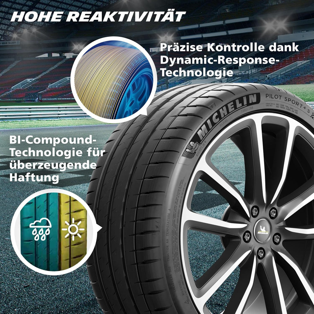 Reifen Sommer Michelin Pilot Sport 4S 235/45 ZR20 (100Y) XL STANDARD BSW, 235/45 ZR20 (100Y) XL STAN