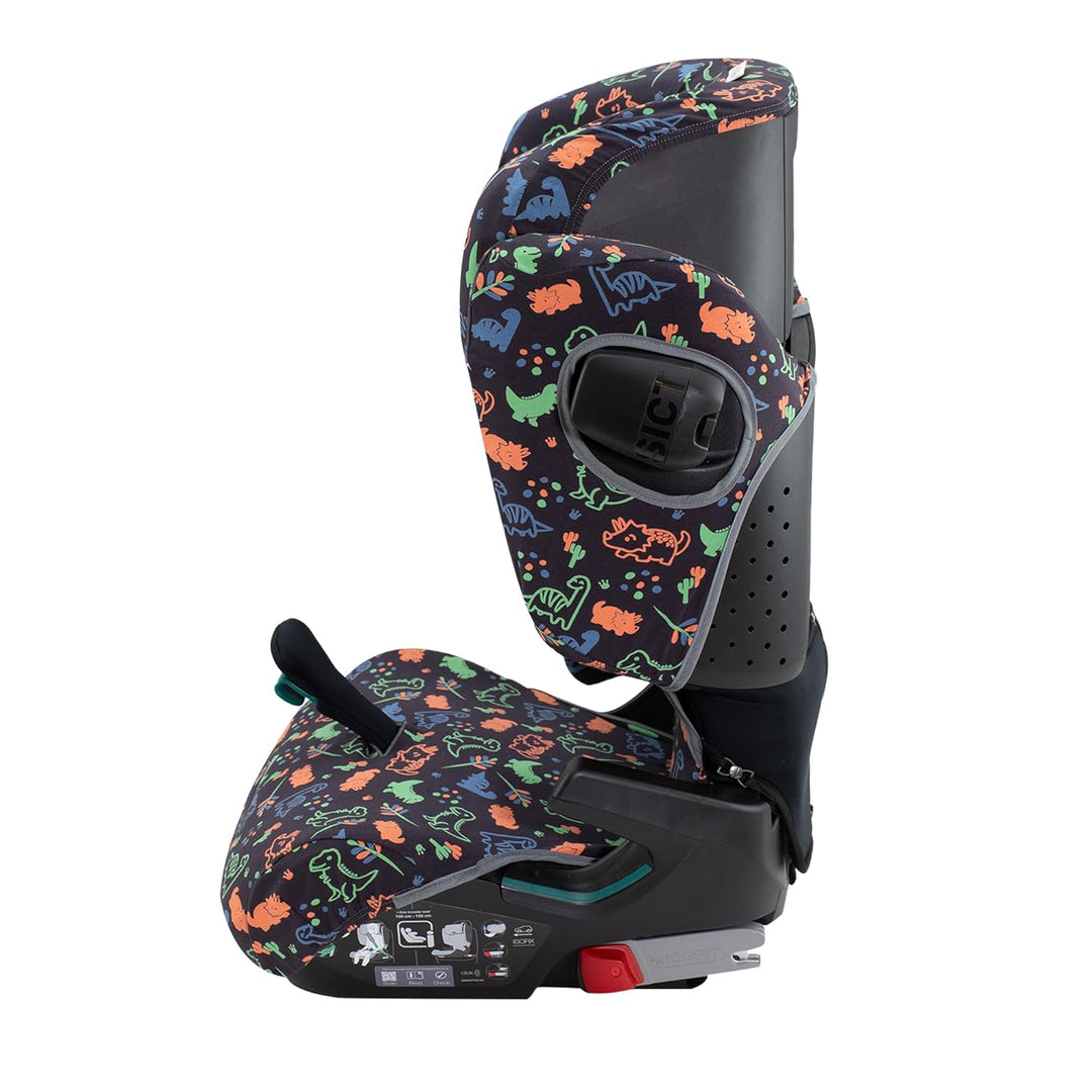 JYOKO KIDS Schutzhülle kompatibel mit Romer Kidfix (Romer Kidfix I-SIZE, Happy Dino)