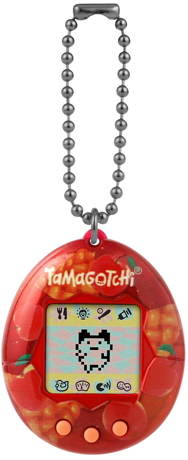 Tamagotchi Bandai Virtuelles Haustier, Original Apple Sweets, Mehrfarbig, 42986, elektronisches Spie