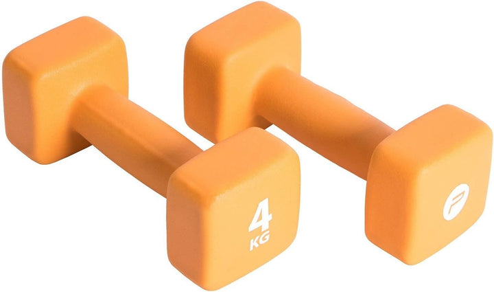 Pure2Improve 4 Neoprenhanteln 4.0 kg orange Krafttraining Ausdauer