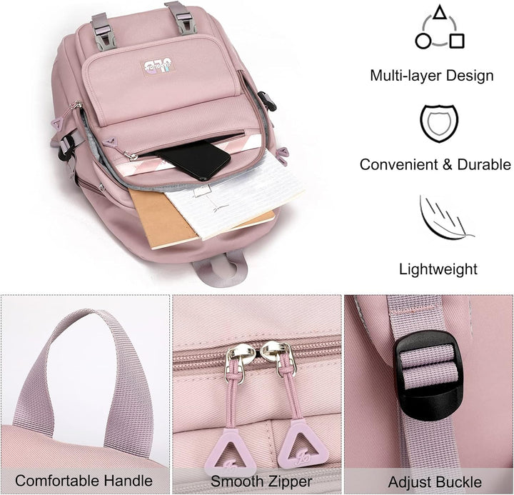 FANDARE Kinderrucksack Schulranzen Schultaschen Jungen Mädchen Schulrucksack Kinder Schultasche für