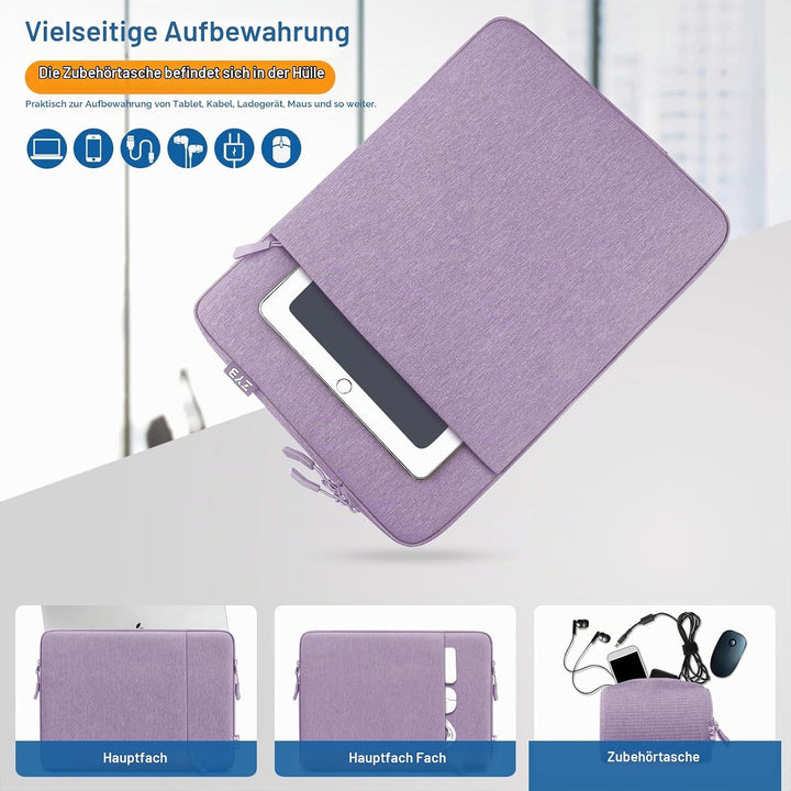 15,6 Zoll Laptoptasche Laptophülle,ZYB Sleeve Wasserdicht Hülle Laptop Tasche 15.6 für 15 Zoll Noteb