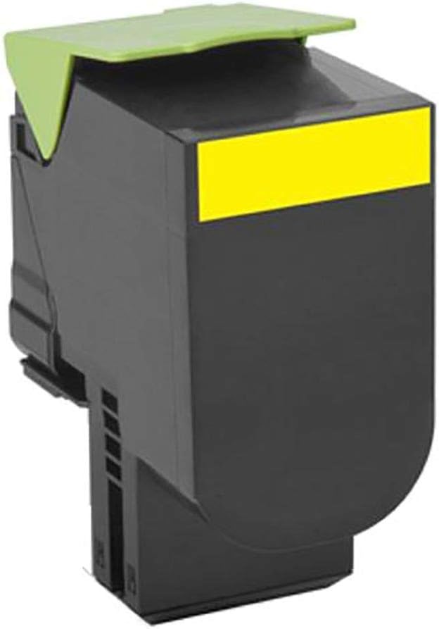 Lexmark 80C20Y0 Return Program Toner Cartridge, gelb 802y Gelb 1000 Seiten, Gelb 1000 Seiten