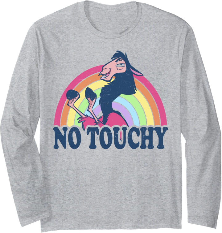Disney The Emperor's New Groove Kuzco Rainbow No Touchy Langarmshirt