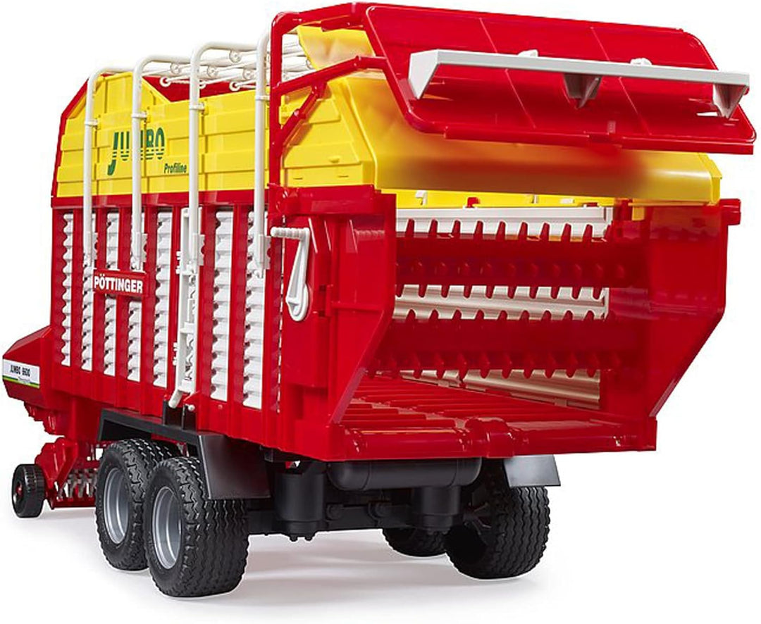 bruder 02214 - Pottinger Jumbo 6600 Profiline - 1:16 Ladewagen, Traktoranhänger, Stroh Ernte, Heu Er