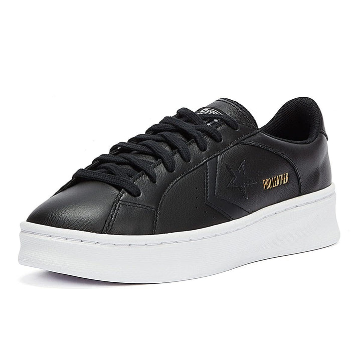 Converse Pro Leather Lift Women Black/White Trainers 36 EU Black White, 36 EU Black White