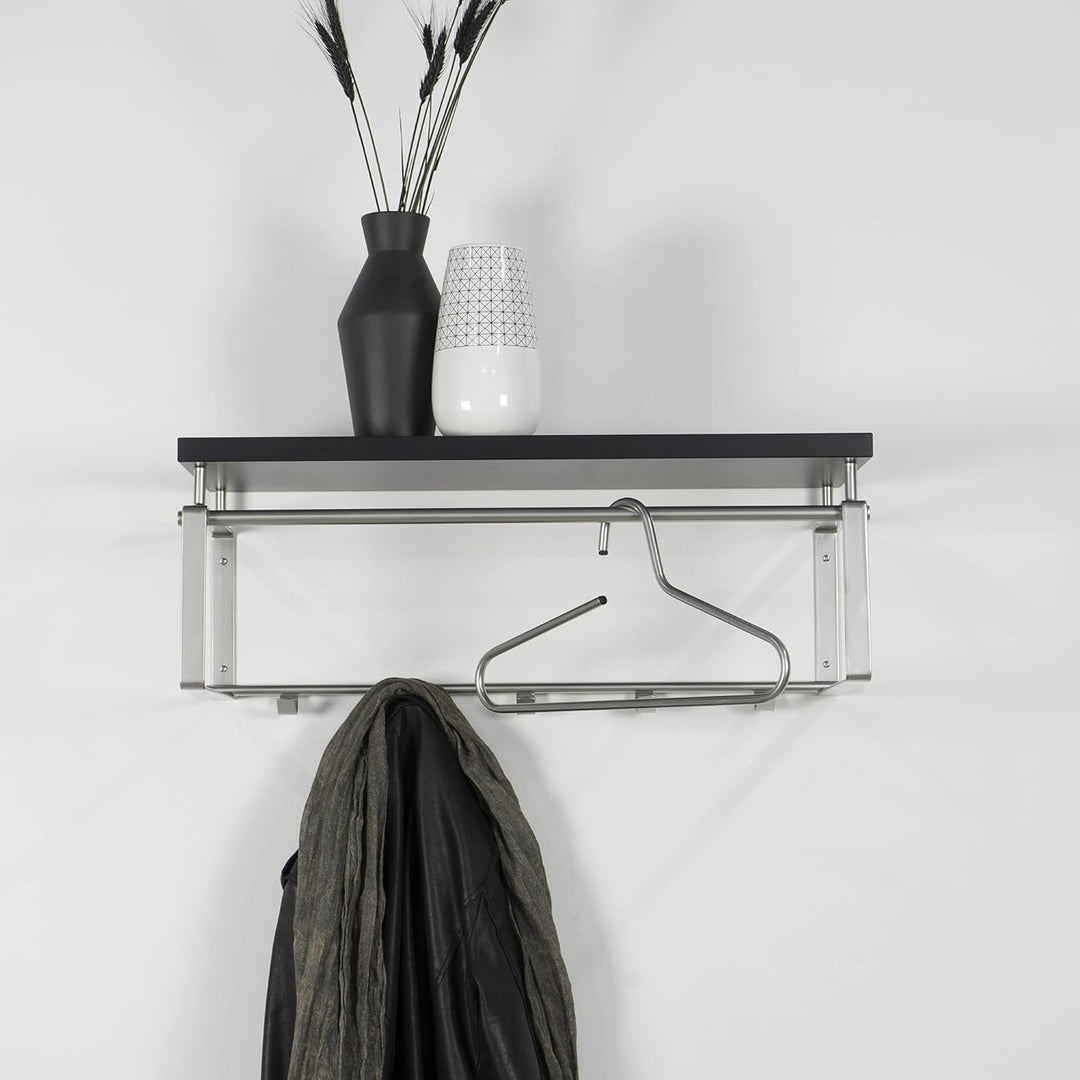 REX 3 Garderobe - Nickel
