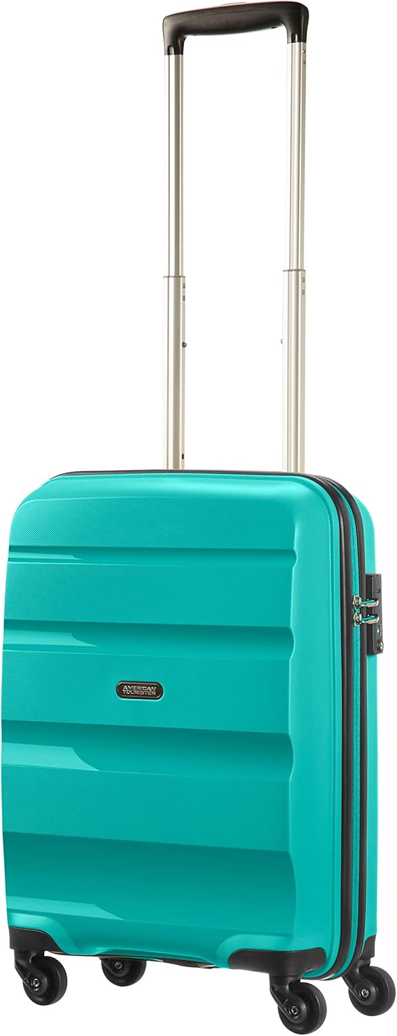 American Tourister Bon Air - Spinner S, Handgepäck, 55 cm, 31.5 L, Türkis (Deep Turquoise) Türkis (D