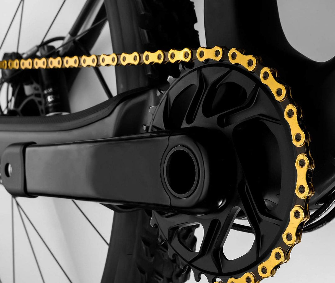 KMC X11sl Chain gold/schwarz Einzelbett, gold/schwarz Einzelbett