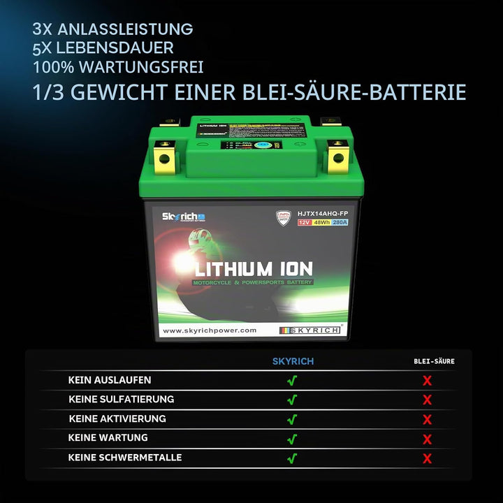Batterie SKYRICH HJTX14AHQ-FP