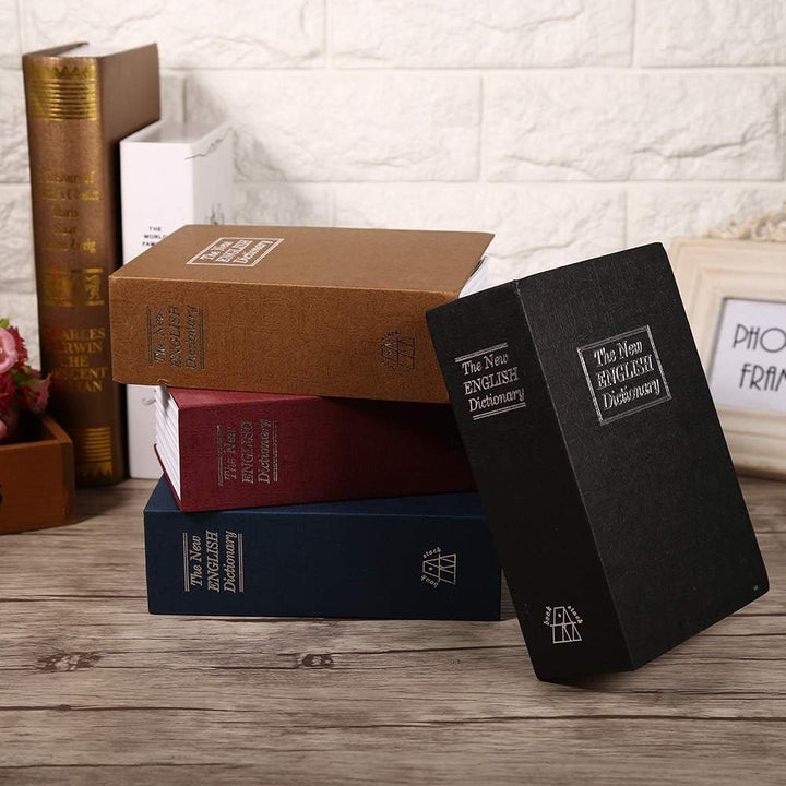 Security Box Wörterbuch versteckte Diversion Buch Safe Aufbewahrungskoffer mit Zahlenschloss Secret