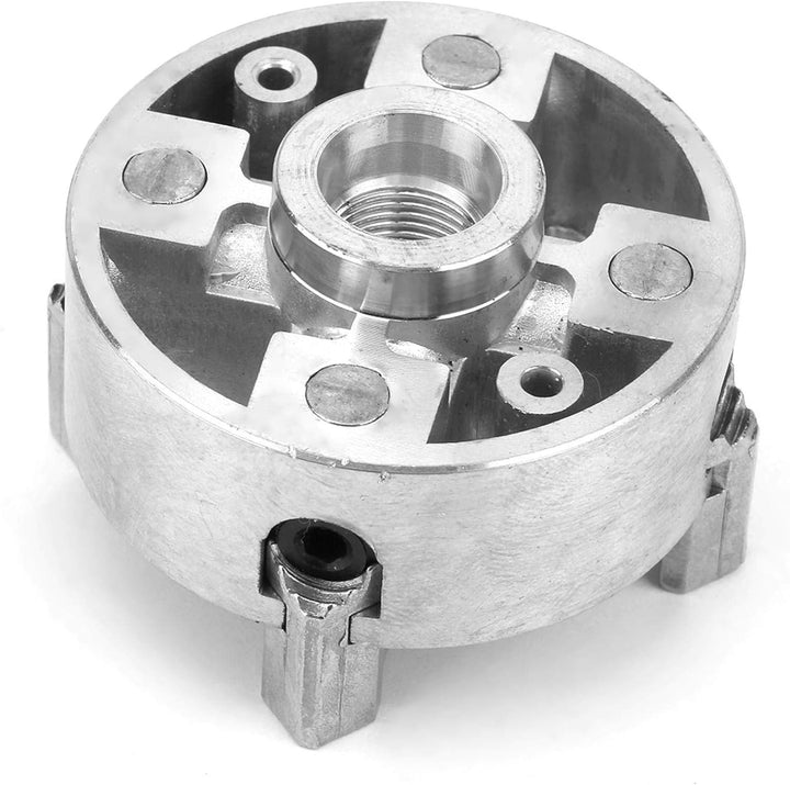 Dreibackenfutter, 4-Backen-selbstzentrierendes Spannfutterset Drehmaschine Spannfutter Z011A Zinkleg