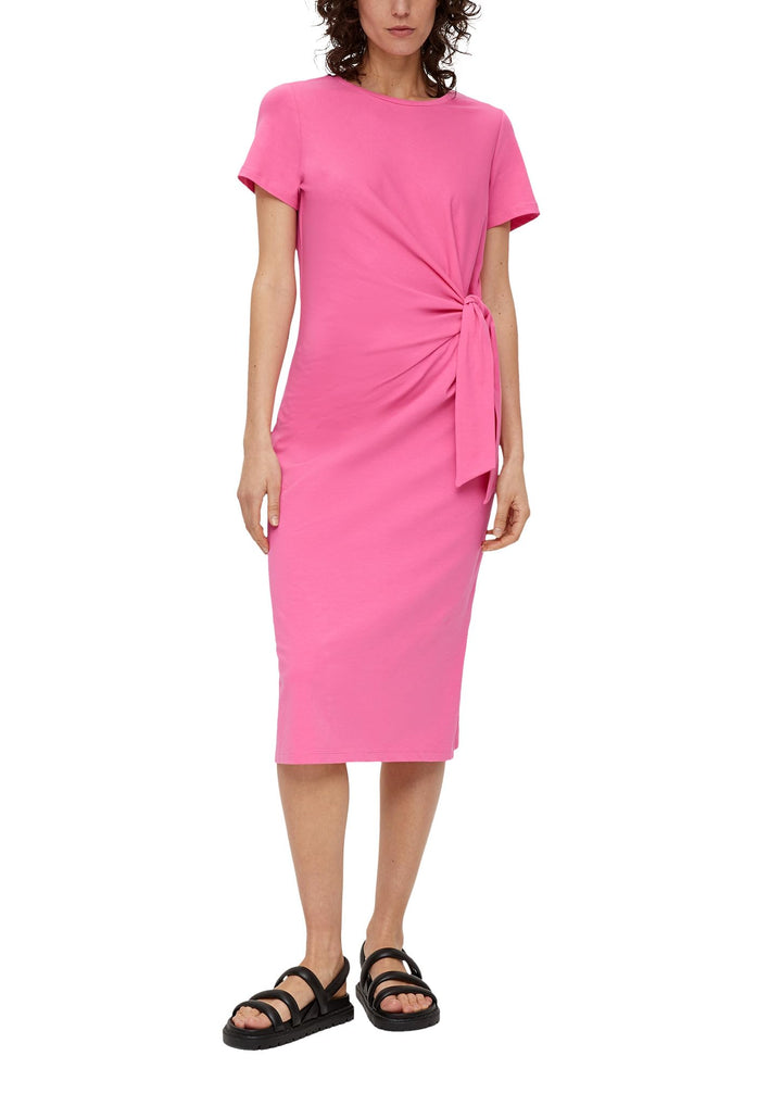 s.Oliver Damen Kleid, Midi 40 Rosa, 40 Rosa