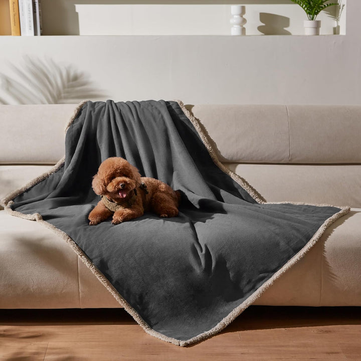 Kritter Planet wasserdichte Hundedecke, Urindichte Haustierdecke für Couchbett Welpen Katzen Fleece