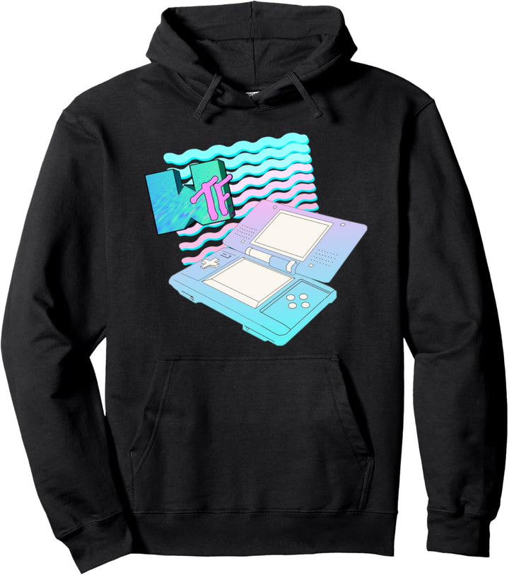 90er Jahre ästhetische "WTF" Vaporwave Pastell Retro Vibes Pullover Hoodie