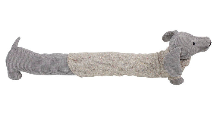 FRANK FLECHTWAREN Zugluftstopper Waldemar, schwere Füllung, 100% Polyester Masse: 80 x 16 x 23 cm